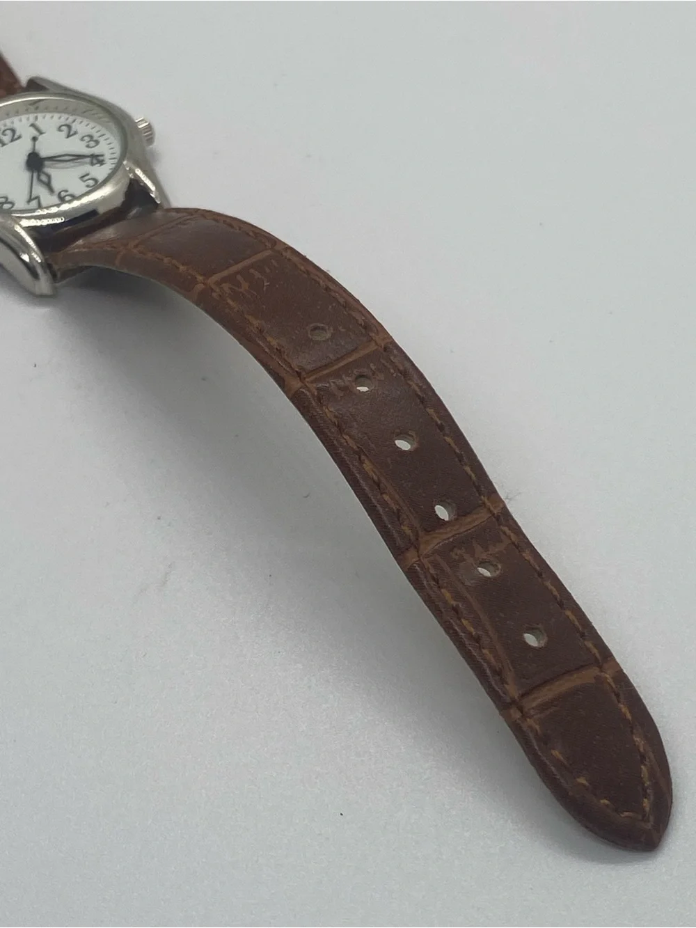 Classic Brown Leather Strap Women’s Watch